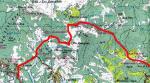 Карта расположения перевала Хаос и спуск по рр. Джурла-Алака-Сотера