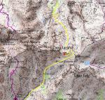 Carte du Col du Vallon / Map