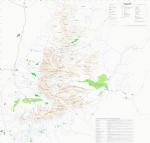 Топографическая карта-хребтовка Высокого Аладаглара / Aladaglar (Турция)