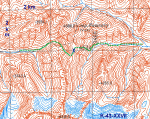 Карта местоположения перевала