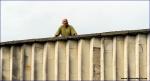 А. Наглов на крыше здания в городе Припять