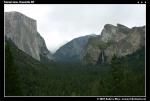 Долина Yosemite з оглядового майданчику Tunnel view