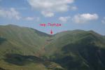 Вид на перевал Пхитури со стороны перевала 2558