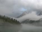 Туман на Аккемському озері
