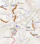 Карта розташування та проходження перевалу