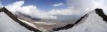 панорама Гергетского ледника с пер. Орцвери Восточный
