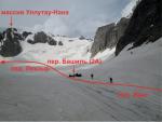 Перевал Башиль (2А, 3430 м)
