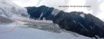 Спуск на ледник Мидаграбин с перевала Теп Восточный