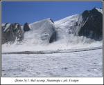 Вид на перевал Авантюра с ледника Гезарт