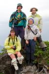 фото группы на вершине вулкана Менделеева
