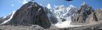 Фото 2. Безымянные вершины между ледниками Шокальского и Комсомолец. Типичный Гималайский вид.