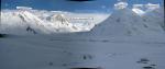 Фото. 21 Панорама верховьев ледника Иныльчека Южного со стоянки под п.Хан-Тенгри.