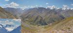 Фото 5. Панорама с пер. Качура-Бель в долину р. Кулун