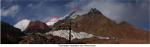 Панорама ледника перевала Анастасия