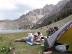 Лагерь у озера Каракуль-Катта
