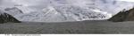 Панорама верховий ледника Комсомолец