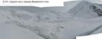 Средняя часть ледника Мраморная Стена