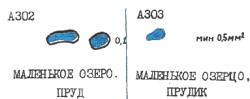 Маленькое озеро (озерцо). Пруд (прудик)